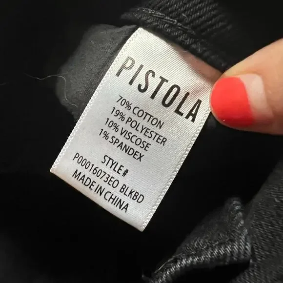 Pistola Lennon high rise bootcut jean blackbird size 25 - Picture 9 of 9